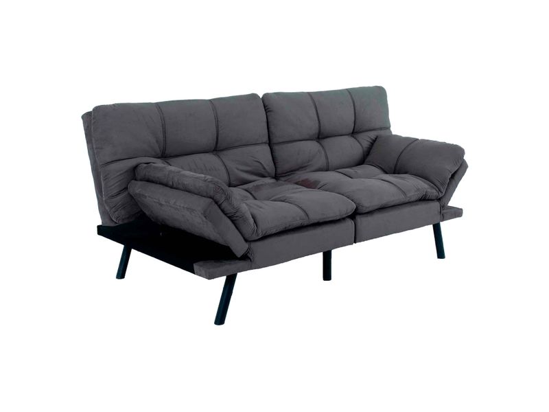 Sof-Cama-Mainstays-Futon-Convertible-Bc-267-Grey-4-49638