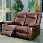 Sill-n-reclinable-doble-Mainstays-leather-gel-94-x-103-x-164-cm-4-53259