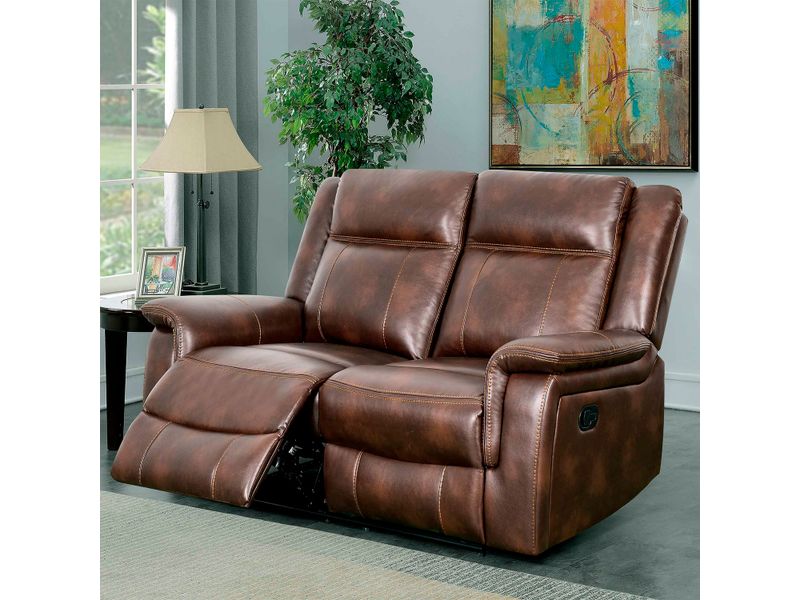 Sill-n-reclinable-doble-Mainstays-leather-gel-94-x-103-x-164-cm-4-53259