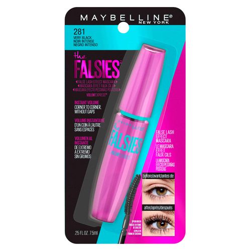 Máscara Para Pestañas Maybelline New York The Falsies - Black 9 ml