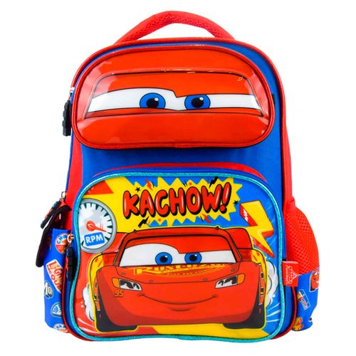 Mochila Escolar Cars - 13 pulgadas