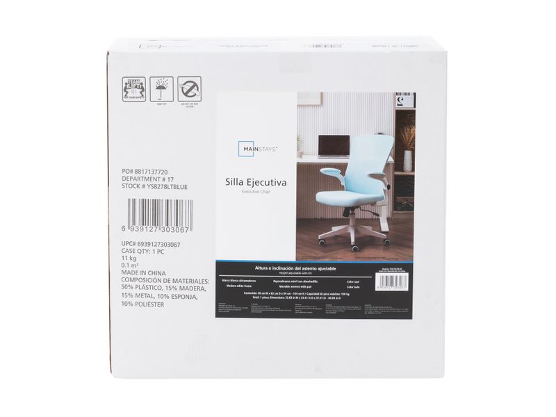 Silla-Ejecutiva-Mainstays-Reclinable-Altura-Ajustable-Y-Apoyabrazos-Movibles-60-X-61-X-97-107Cm-6-57422