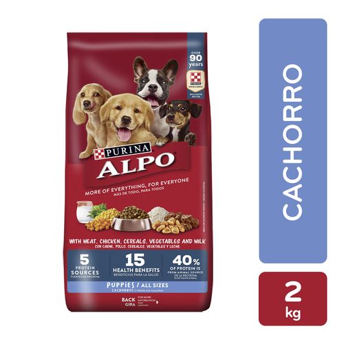 Alimento Perro Cachorro Purina Alpo Todos Los Tamaños 2kg