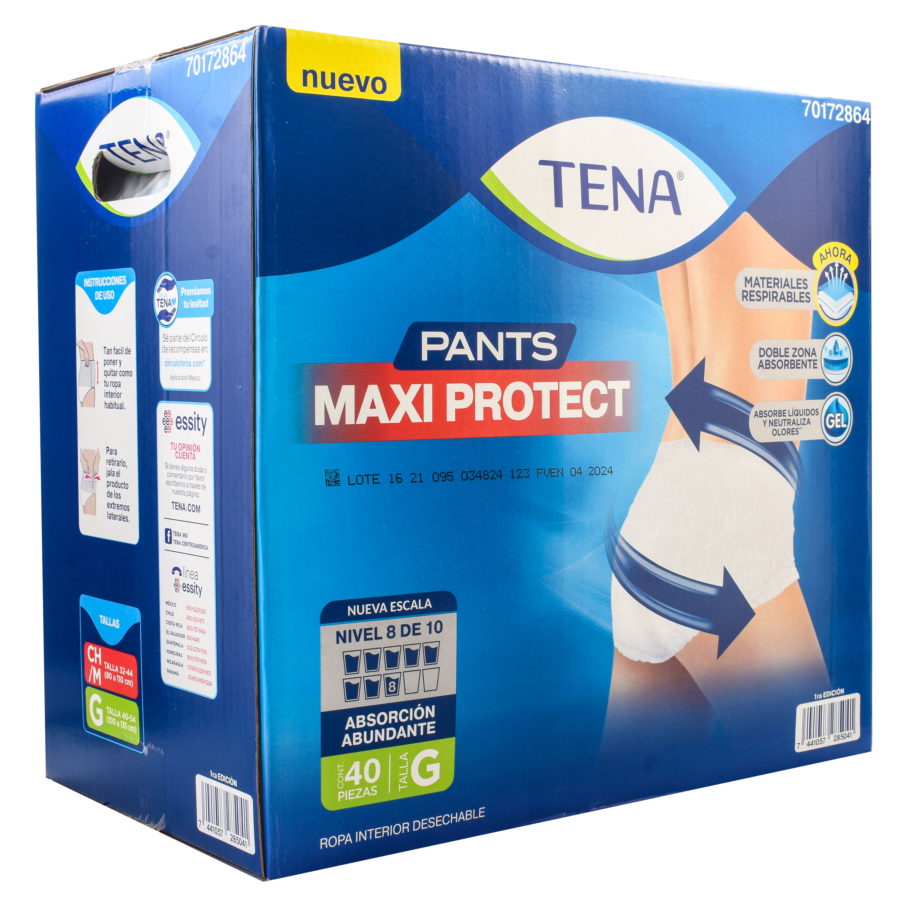 Cita Café Despedida Comprar Pants Maxima Protección Marca Tena Talla G - 40 unidades |  WalmartGuatemala