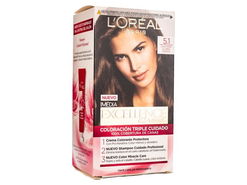 Tintura-Permanente-Excellence-Creme-L-Oreal-Paris-Casta-o-Claro-Cenizo-5-1-2-35843