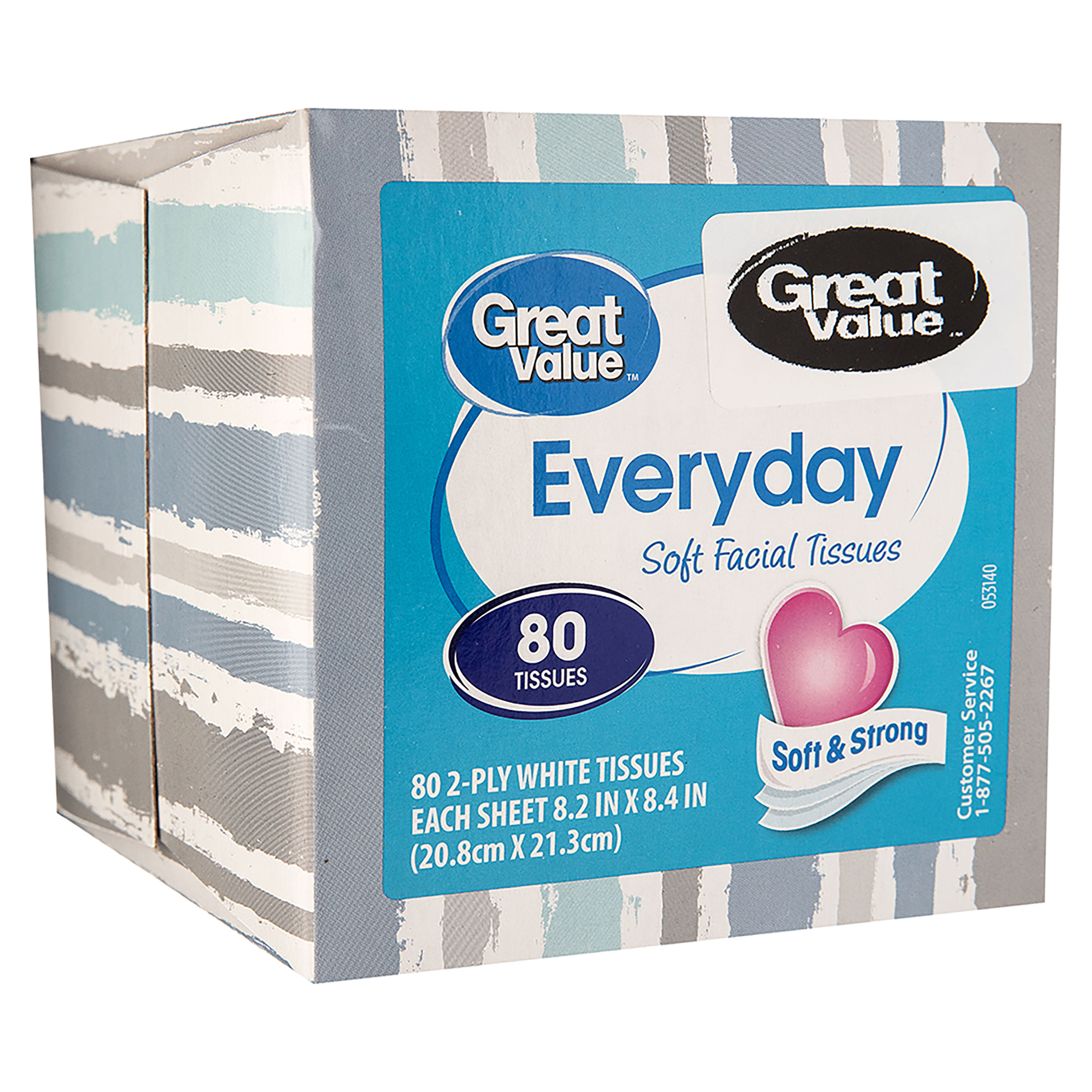 Pañuelos Faciales (80 tissues) 1 caja - Avanza Estética