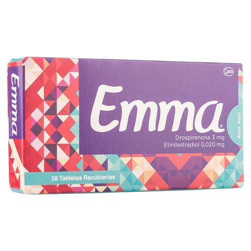 Emma Gutis Tabletas 3Mg 20Mg X 28