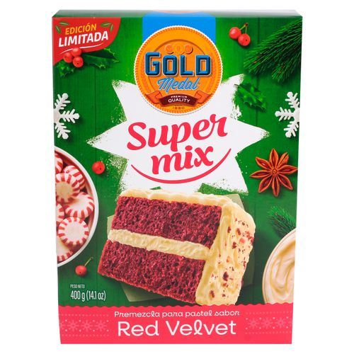 Pastel Gold Medal Red Velvel 400gr