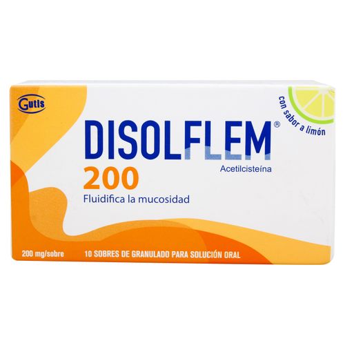 Disolflem Gutis Sobres 200Mgx10