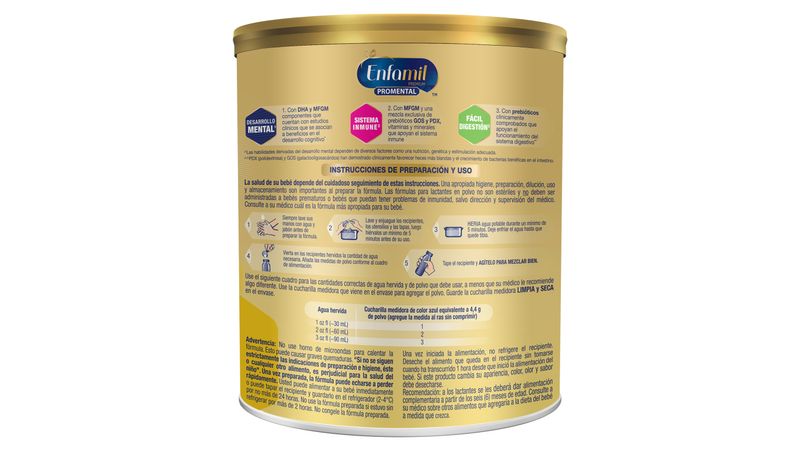 Formula Infantil 0-6 Meses Enfamil Promental 1 375Gr