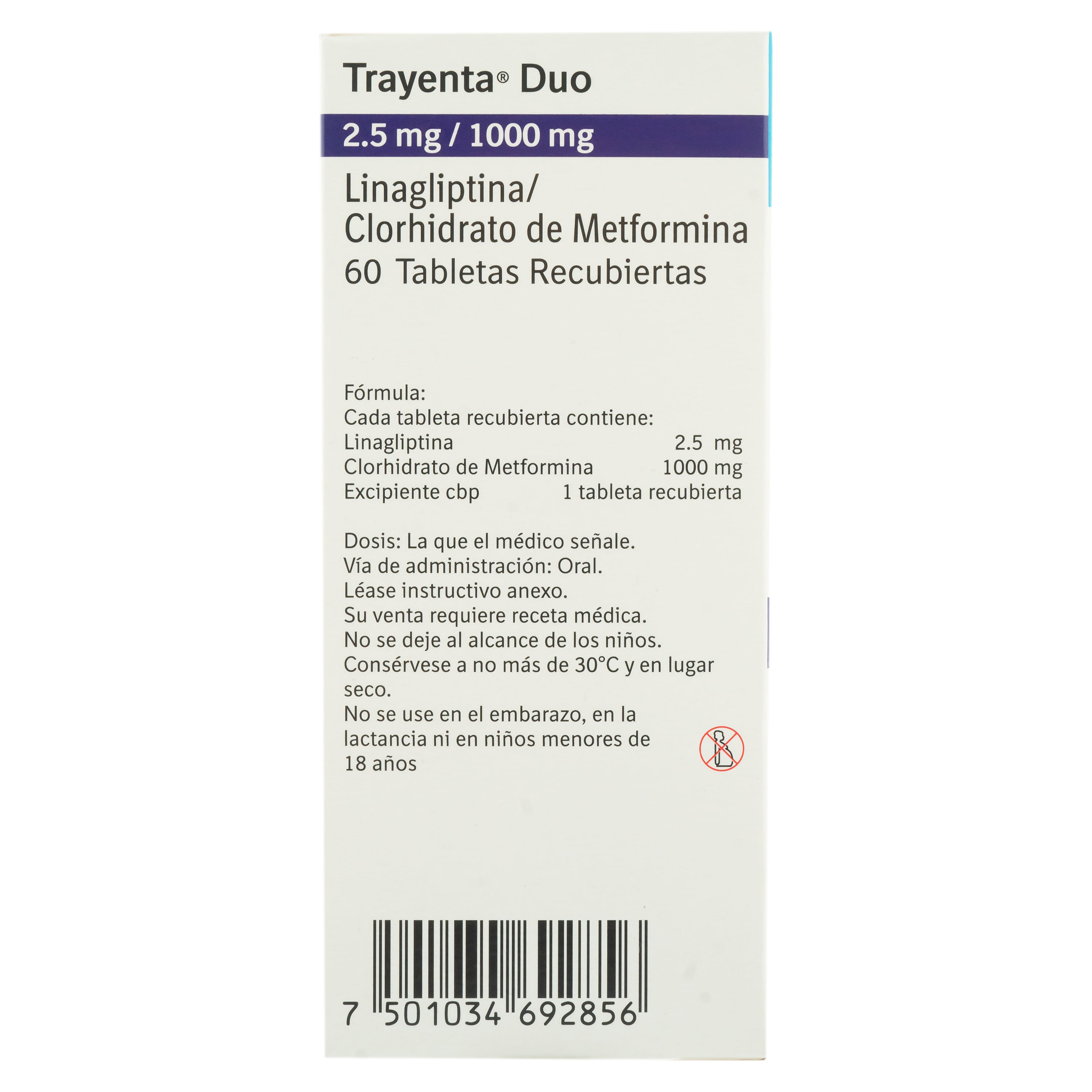 Comprar Trayenta Duo X60 Comp | Walmart Guatemala