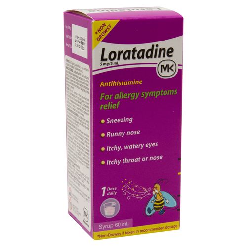 Jalabe Loratadina Mk 5Mg 5Ml 60Ml