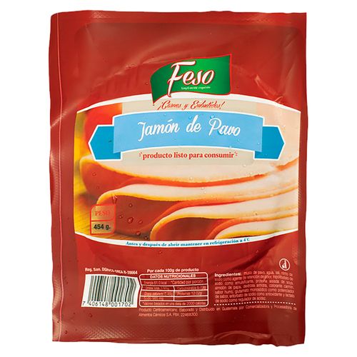 Jamón de Pavo Feso Tipo Virginia Lb