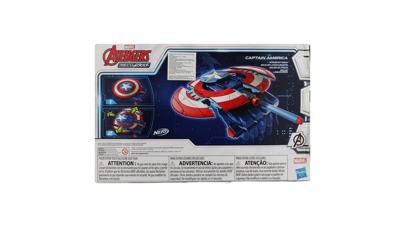 Escudo de ataque del Capitán América Hasbro Marvel Avengers Mech Strike