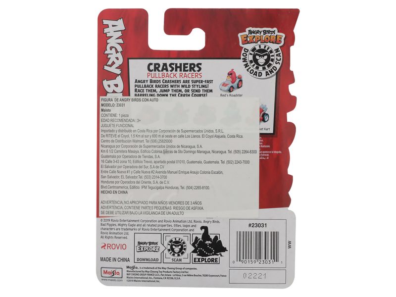 Maisto-Figura-Angry-Birds-Con-Auto-2-8404