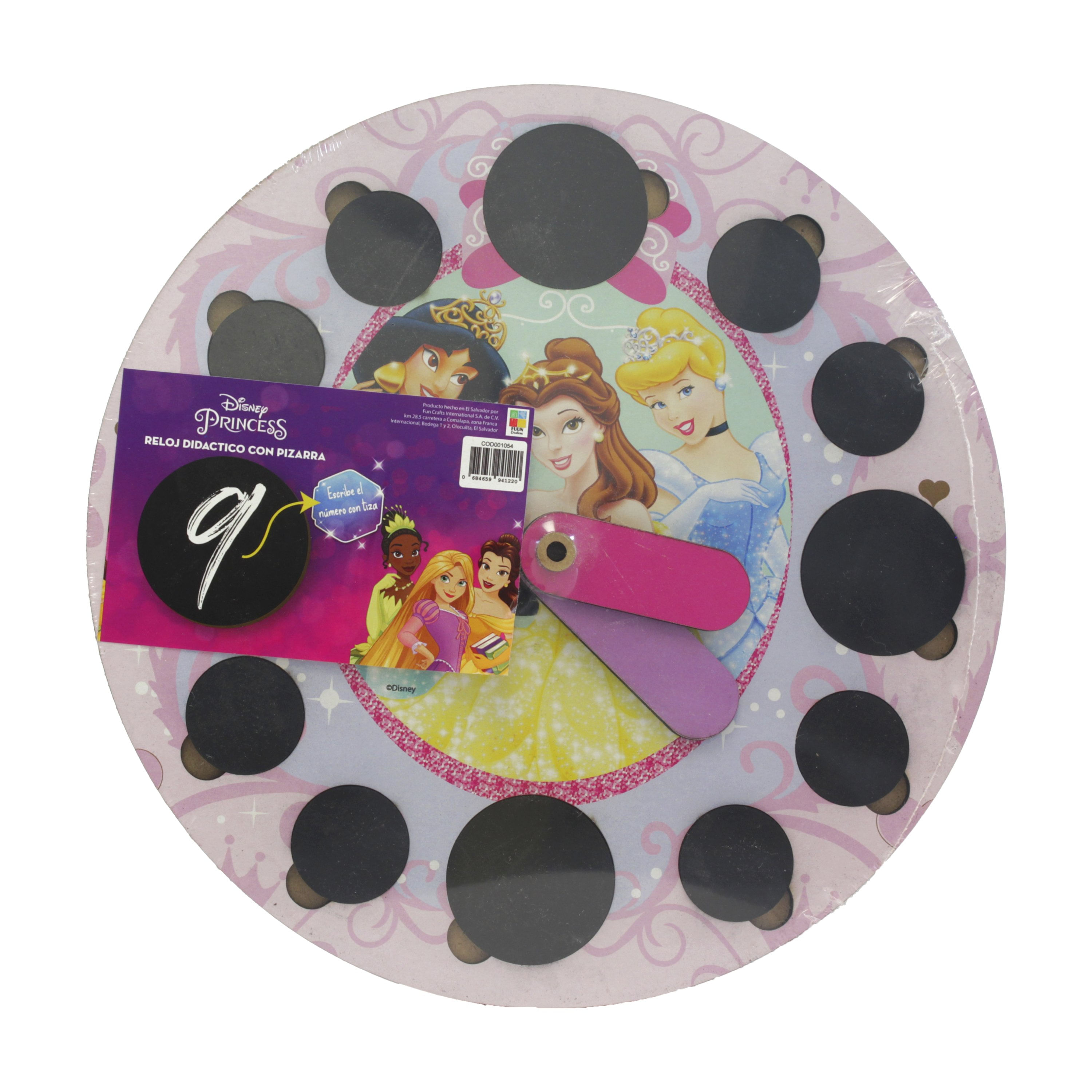 Reloj-Fun-Craft-Didactico-Princesas-28Cm-1-57201