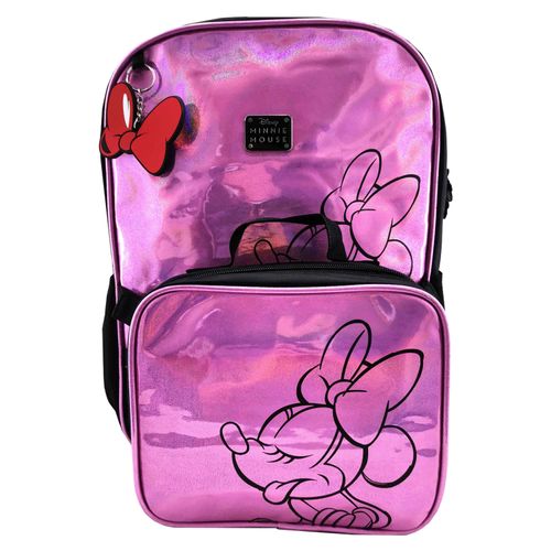 Mochila Disney Juvenil Y Lonchera Térmica