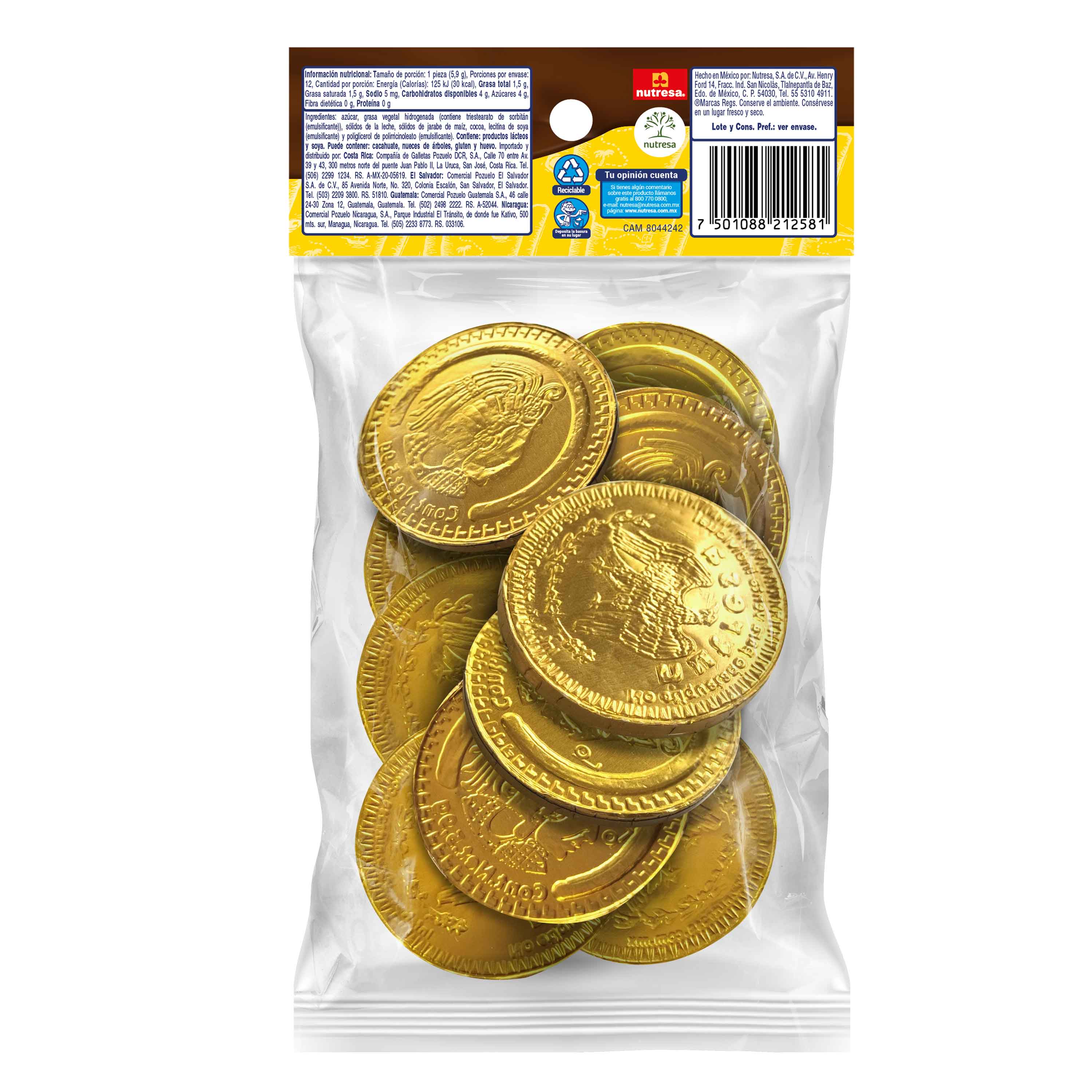 Comprar Chocolate Nucita Nutresa Moneda Oro Bolsa - 70.8gr, Walmart  Guatemala - Maxi Despensa
