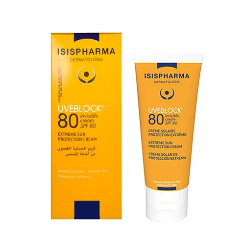 Uveblock Isispharma Spf 80 Tinted Cream 40ml