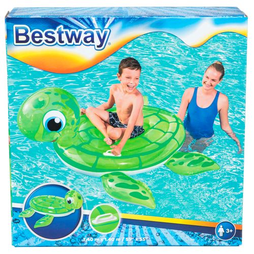 Inflable de tortuga Bestway,  para piscina. Modelo: 41041