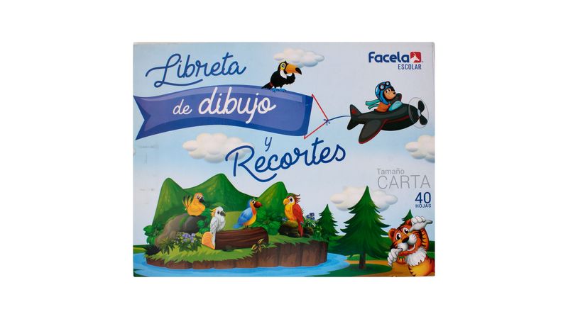 Comprar Libreta De Dibujo Facela Tc 40 Hojas, Walmart Guatemala - Maxi  Despensa