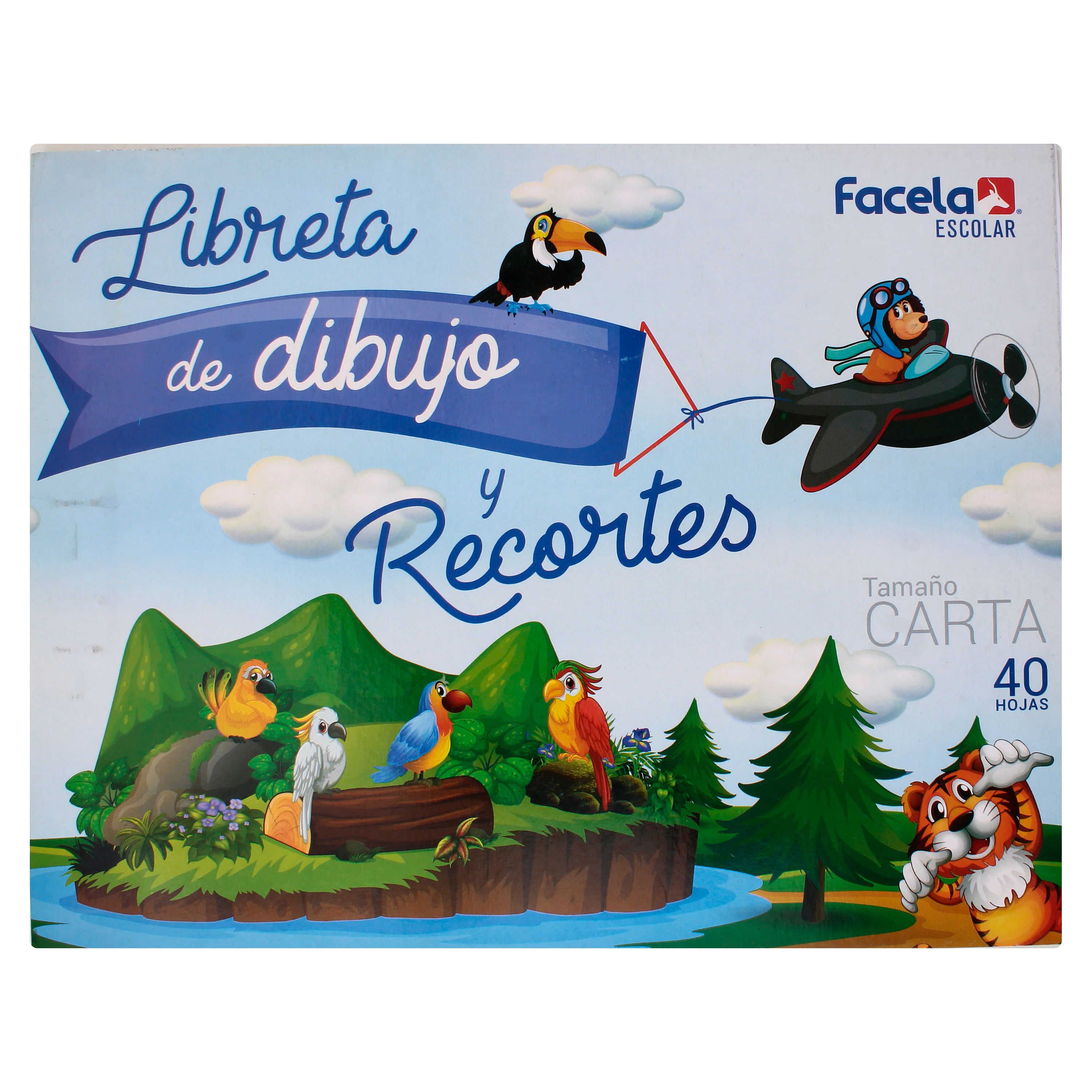 Comprar Libreta De Dibujo Facela Tc 40 Hojas, Walmart Guatemala - Maxi  Despensa