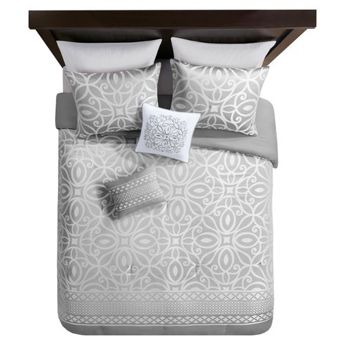 Edredon BETTER HOMES & GARDENS  5 piezas  Set Beige Queen Modelo: WMCE10-302