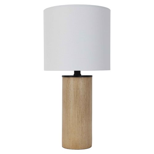 Lámpara Better Homes & Gardens Mainstays Para Mesa Acabado Madera 45cm
