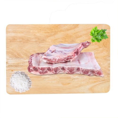 Costilla de cerdo porcionado venta a granel - Precio indicado por libra