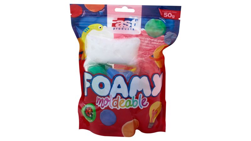 Fast Foamy Moldeable Surtidos - 5 colores 