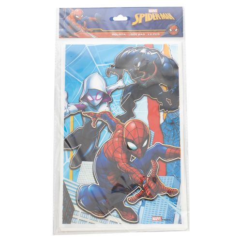 Bolsa Carnival Dulces Spiderman 12 Unidades