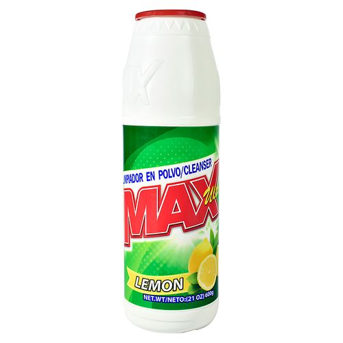 Limpiador Max En Polvo Con Aroma Limón - 600 g