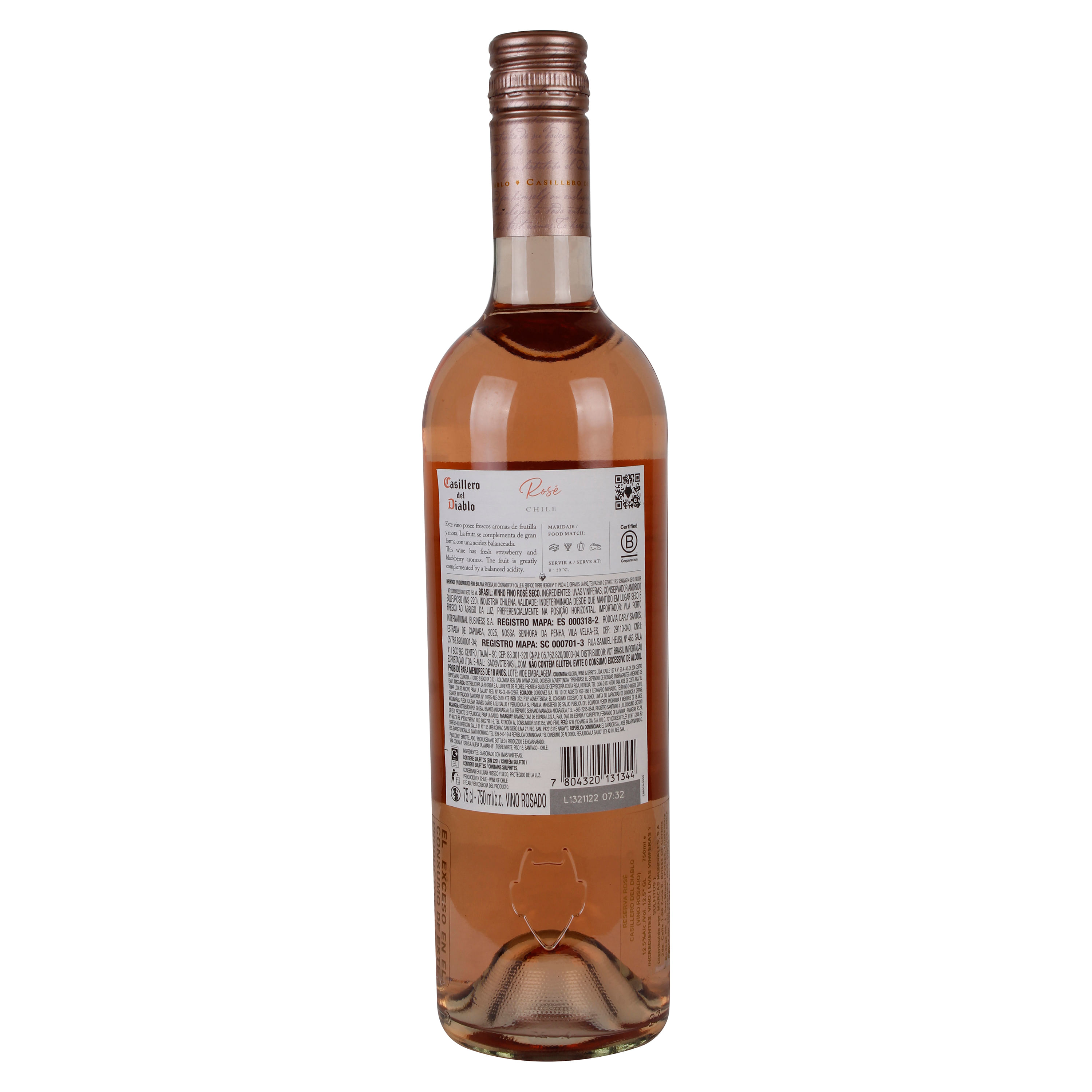 Comprar Vino Casillero Del Diablo Rose 750ml Walmart Guatemala