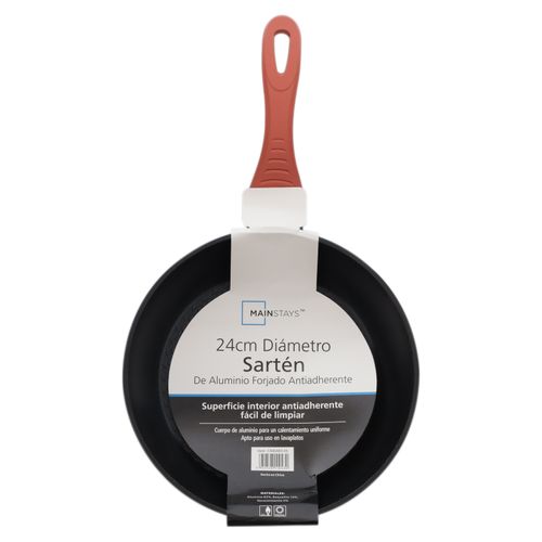 Sartén Mainstays De Aluminio Forjado 24cm