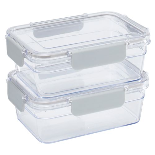 Set de 2 Contenedores Mainstays, de 1 L. Modelo:11966