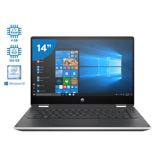 Laptop HP X360 14 Ci3 4Gb 256Ssd 2Z9J8