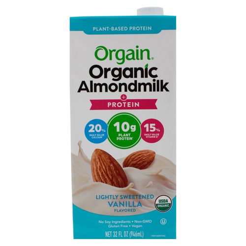 Leche De Almendras Organic Sweetened Vainilla 946ml