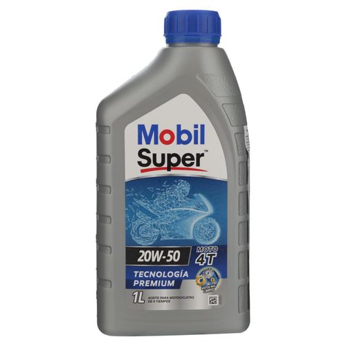 Aceite Mobil Super Moto 4T 20W50 1Qt
