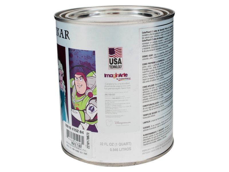 Pintura-L-tex-Marca-Colorplace-Disney-Mate-Tinte-3-A-os-De-Garant-a-1-4-Gal-n-2-56774