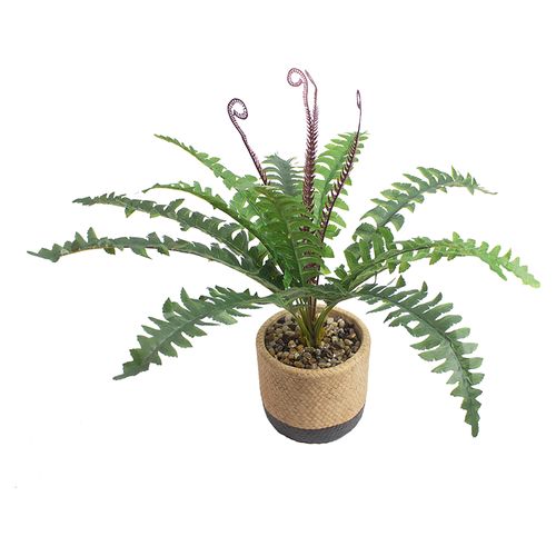 Planta artificial Mainstays Green con maceta