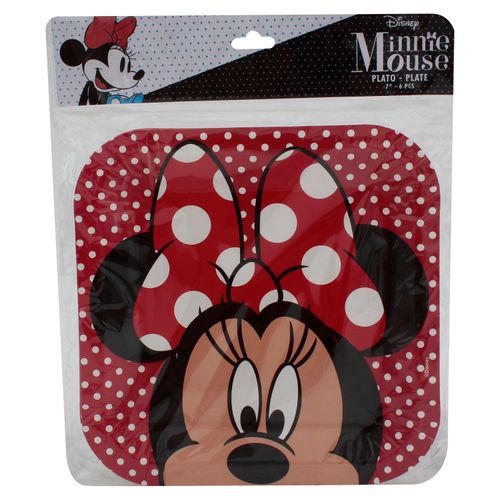 Plato Pastel Minnie 7Plg 6U