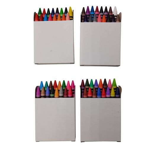 Caja de crayones Pen+Gear, infantiles con sacapuntas incluido- 64 Uds