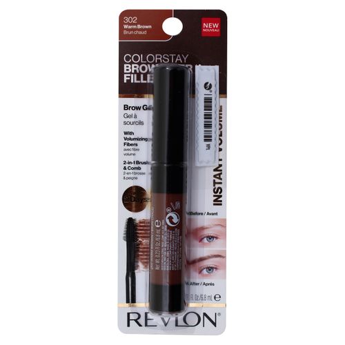 Gel Para Cejas Revlon Colorstay Brow Fiber Filler Color Warm Brown