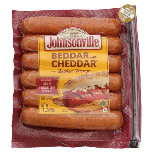 Salchicha Johnsonville cheddar - 396 g