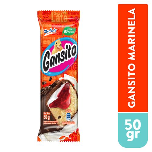 Pastel Marinela Gansito 1 Unidad - 50gr