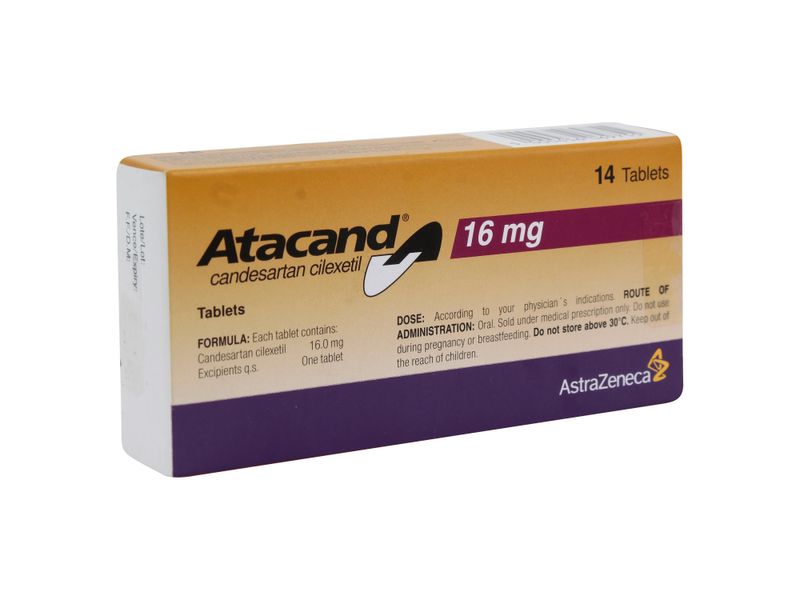 Comprar Atacand 16 Mg 14 Tabletas | Walmart Guatemala