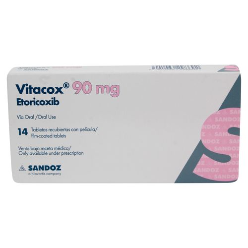 Vitacox 90Mg X 14 Tabletas