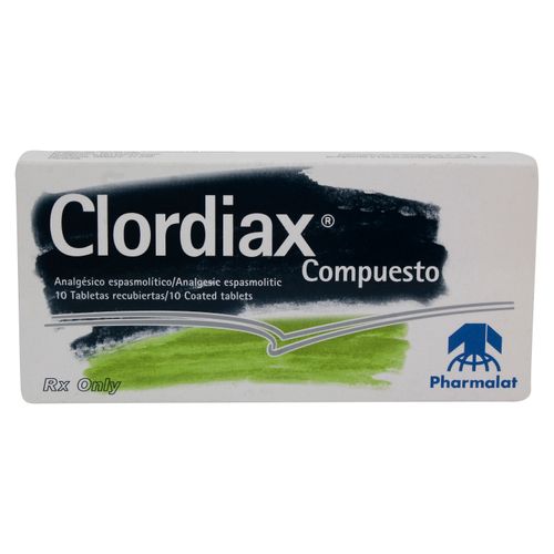 Clordiax Pharmalat 10 Tabletas