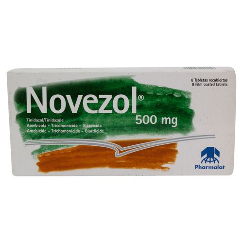 Novezol Pharmalat 8 Tabletas