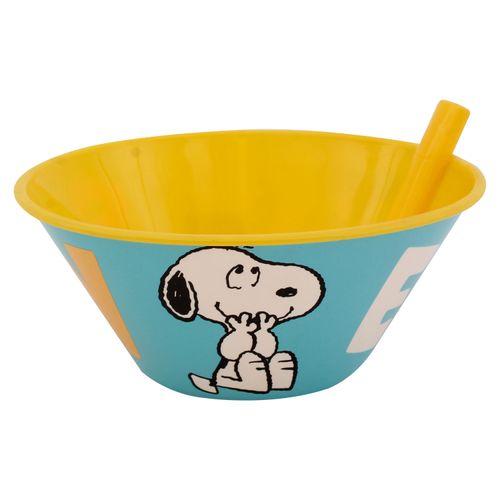 Tazon Fun Kids Con Popote Snoopy